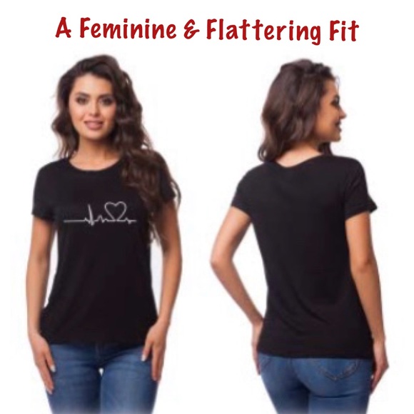 Love Heartbeat Graphic Tee - Picture 3 of 8